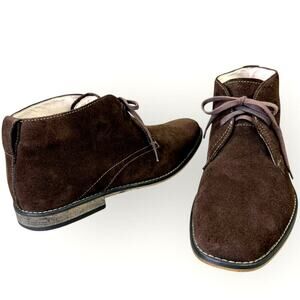 Stacy Adams Mens Size 9 Suede Chukka Ankle Boots Casual Shoes Brown Laced Up
